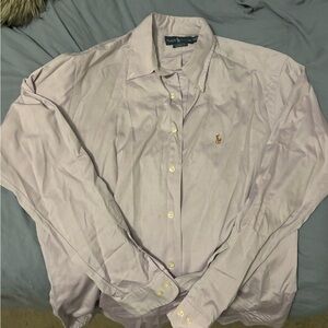 Men’s Ralph Lauren Collared Longsleeve Classic Fit 16 1/2 34-35 NWOT Light Blue